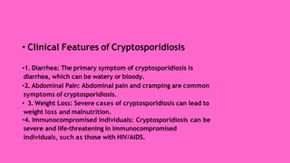 CRYPTOSPORIDIUM of parasitology bio science | PDF