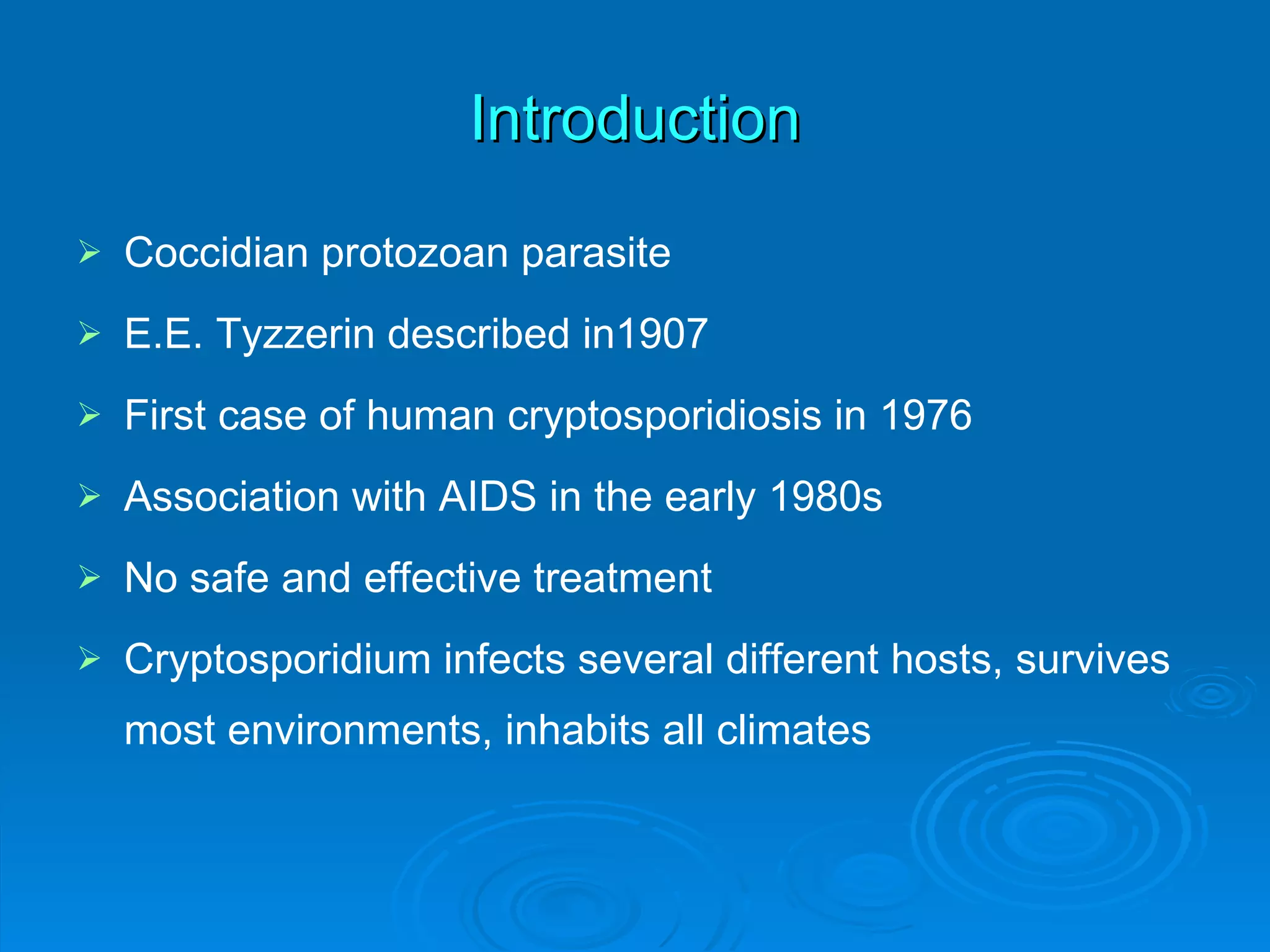 Cryptosporidium parvum | PPT