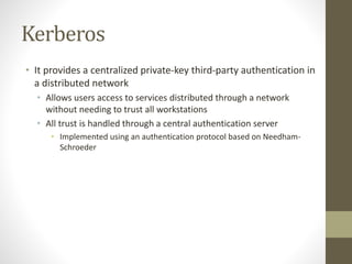 CryptoStandards and protocols for digital secure communications | PPTX