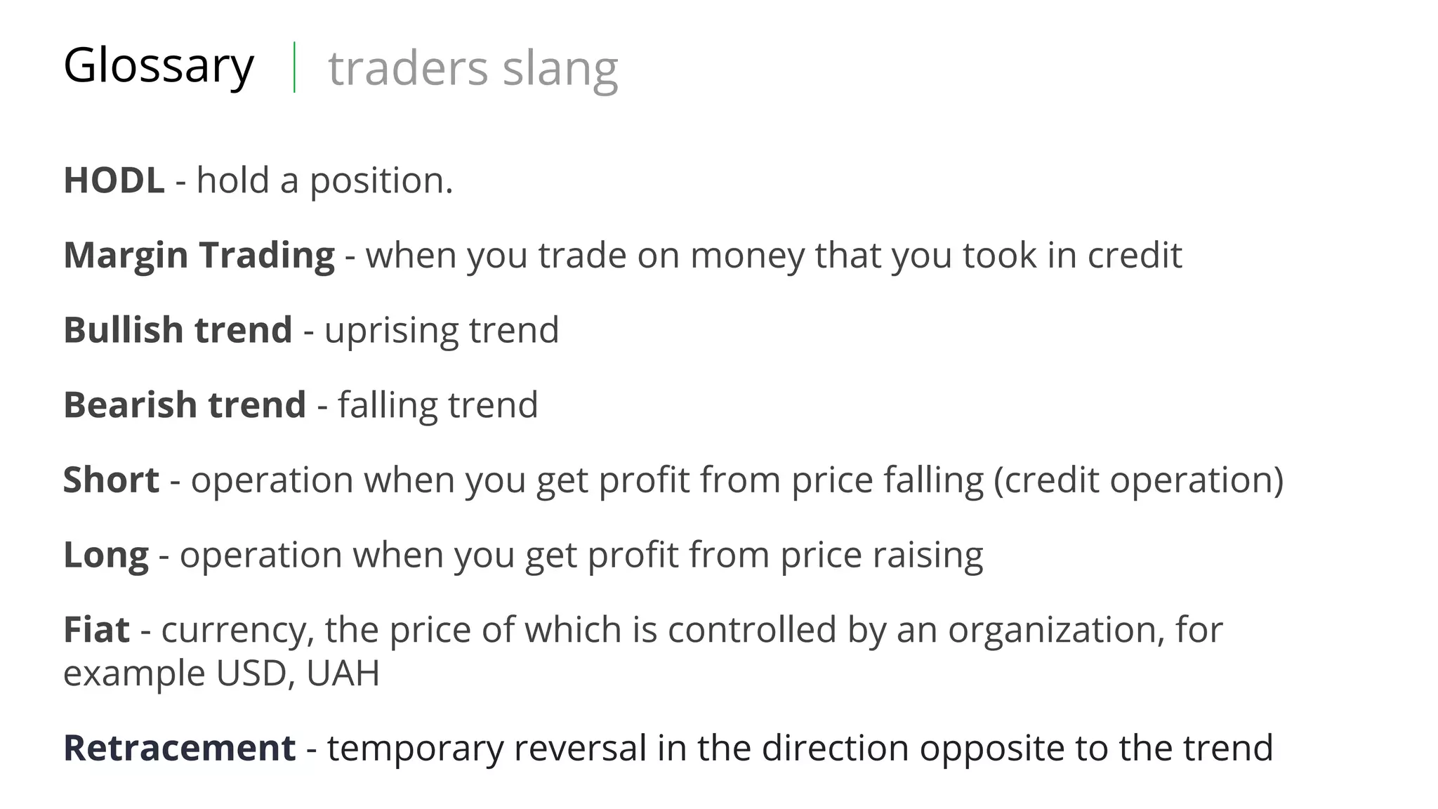 Crypto trading - the basics | PDF