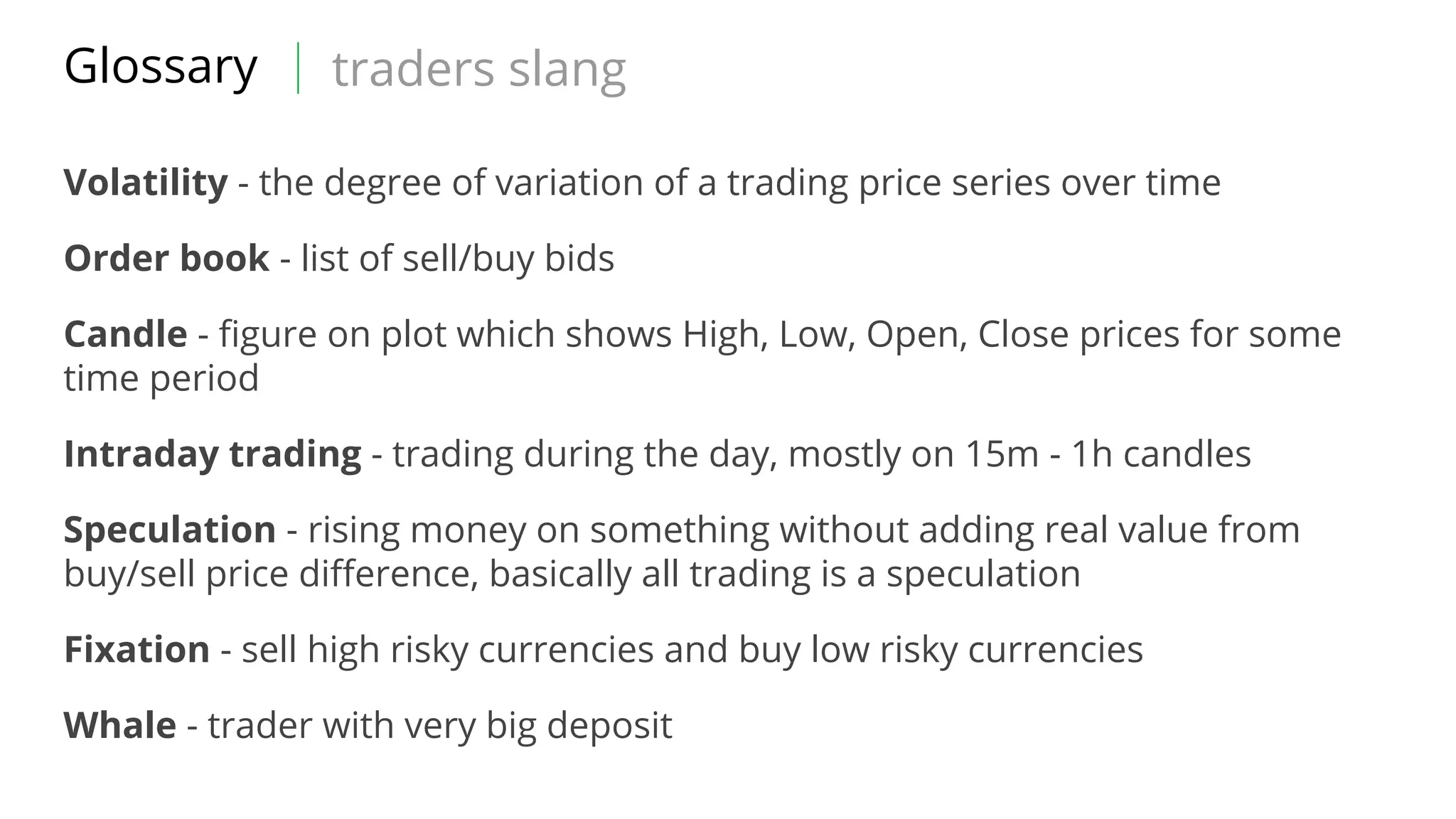 Crypto trading - the basics | PDF