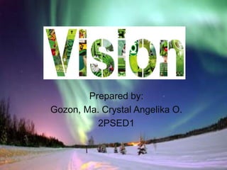 Prepared by:
Gozon, Ma. Crystal Angelika O.
2PSED1
 