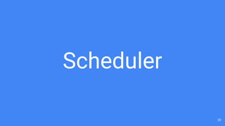 20
Scheduler
 