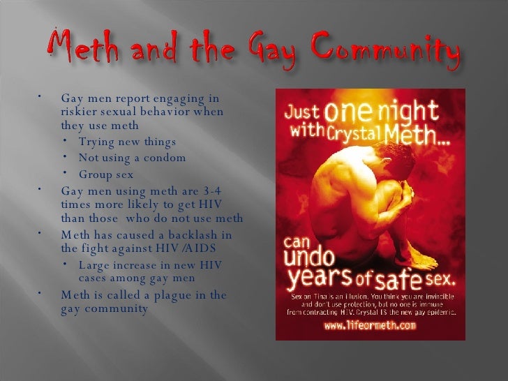 Crystal meth og homoseksuel sex