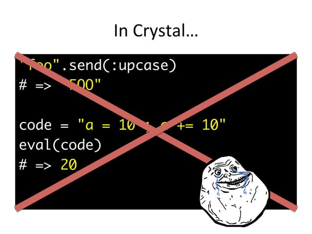 Intro to Crystal Programming Language | PPT