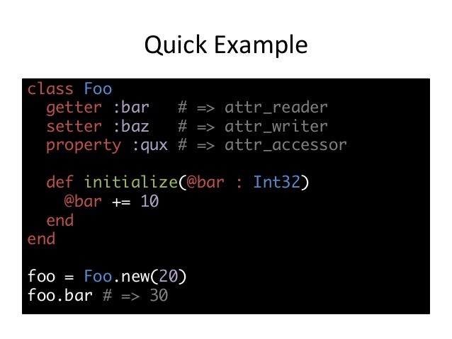 Intro to Crystal Programming Language