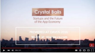 [Video] “Crystal Balls: Startups and the Future of the App Economy” Documentary From The Economist Intelligence Unit
