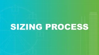 SIZING PROCESS
 