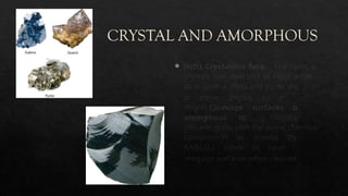 MATERIAL CRYSTAL DAN AMORF LECTURE .pptx