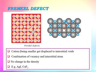 FRENKEL DEFECT
 