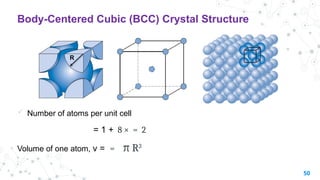 Engineering Materials _ Crystal Geometry | PPTX