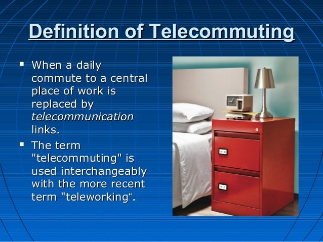 telecomute