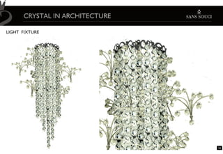 CRYSTAL IN ARCHITECTURE

LIGHT FIXTURE




                                16
 