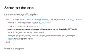 Codecryst Crystal internals (part 1) | PDF