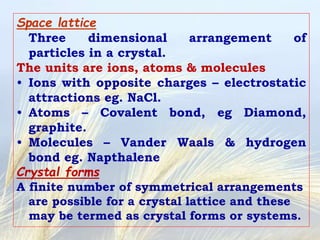Lattice Particles Crystallization.ppt