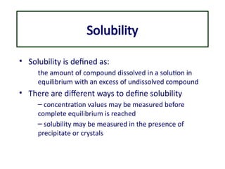 Undissolved Crystallization and its types-Process Chemistry | PPTX