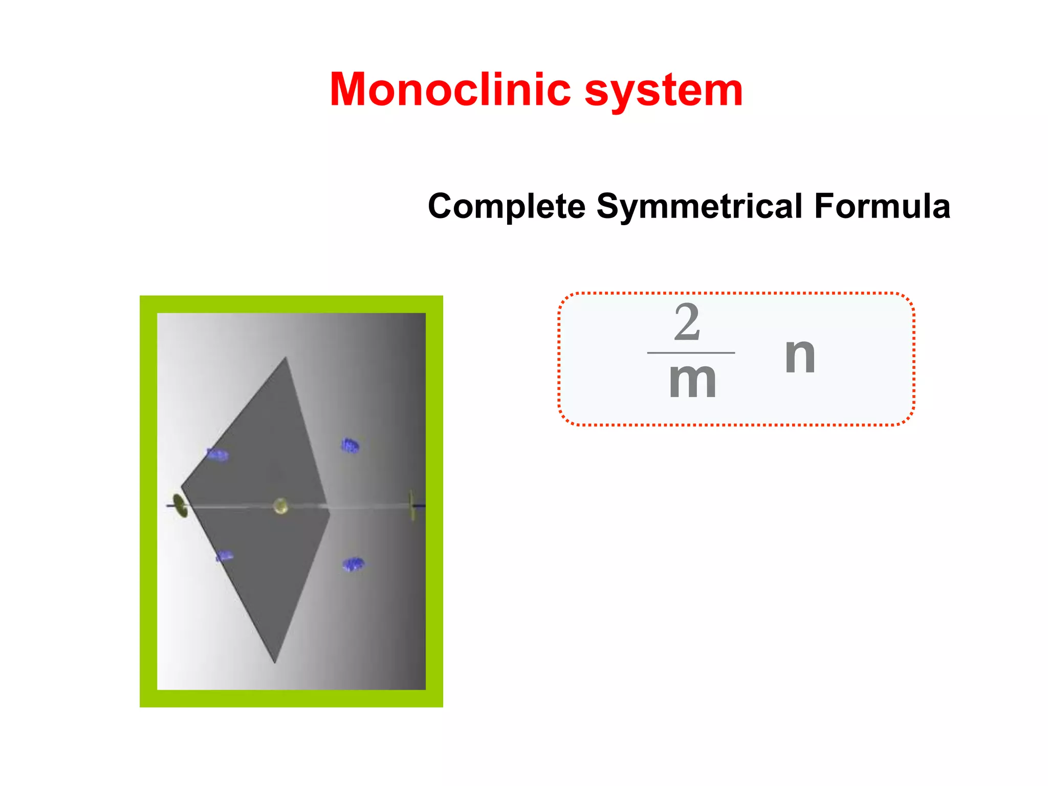 Hexagonal Bipyramid of
second order [hhwl]
-
hhwl
-
a1 -a3
a2
Hexagonal system
a1
a2
-a3
4- Hexagonal Bipyramid of first order
+
(10-11)
+
+
+
+
+
a1
a2
-a3
5- Hexagonal Bipyramid of second order
+
(11-21)
+
++
+
+
a2
+
+
++
+
+
+ a2
+
+
++
+
+
Stereographic Projection
 