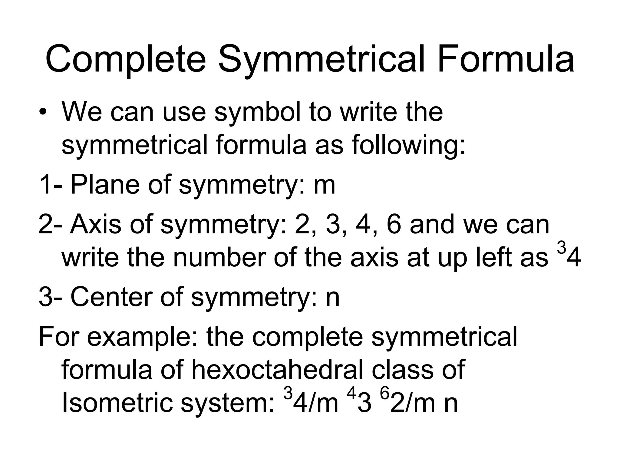 • (4) HEXAGONAL - Four axes!
Three of the axes fall in the same plane and
intersect at the axial cross at 120 degrees
between the positive ends. These 3 axes,
labeled a1, a2, and a3, are the same
length. The fourth axis, termed c, may be
longer or shorter than the a axes set.
 
