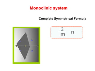 Hexagonal Bipyramid of
second order [hhwl]
-
hhwl
-
a1 -a3
a2
Hexagonal system
a1
a2
-a3
4- Hexagonal Bipyramid of first order
+
(10-11)
+
+
+
+
+
a1
a2
-a3
5- Hexagonal Bipyramid of second order
+
(11-21)
+
++
+
+
a2
+
+
++
+
+
+ a2
+
+
++
+
+
Stereographic Projection
 