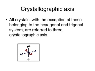 Curve of cooling of amorphous
substances
0
20
40
60
050100
time, min
To
Curve of cooling of a crystalline
subsatnce
0
10
20
30
40
50
60
050100
time, min
To
ab
In distinction to crystalline
substances, amorphous ones
have no clearly defined
melting point. Comparing
curves of cooling (or heating)
of crystalline substances and
amorphous substances, one
can see that the former has
two sharp bend-points (a
and b), corresponding to the
beginning and end
crystallization respectively,
whereas the latter is smooth.
 