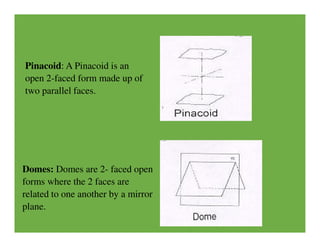 Basics of crystallography, crystal systems, classes and different forms ...