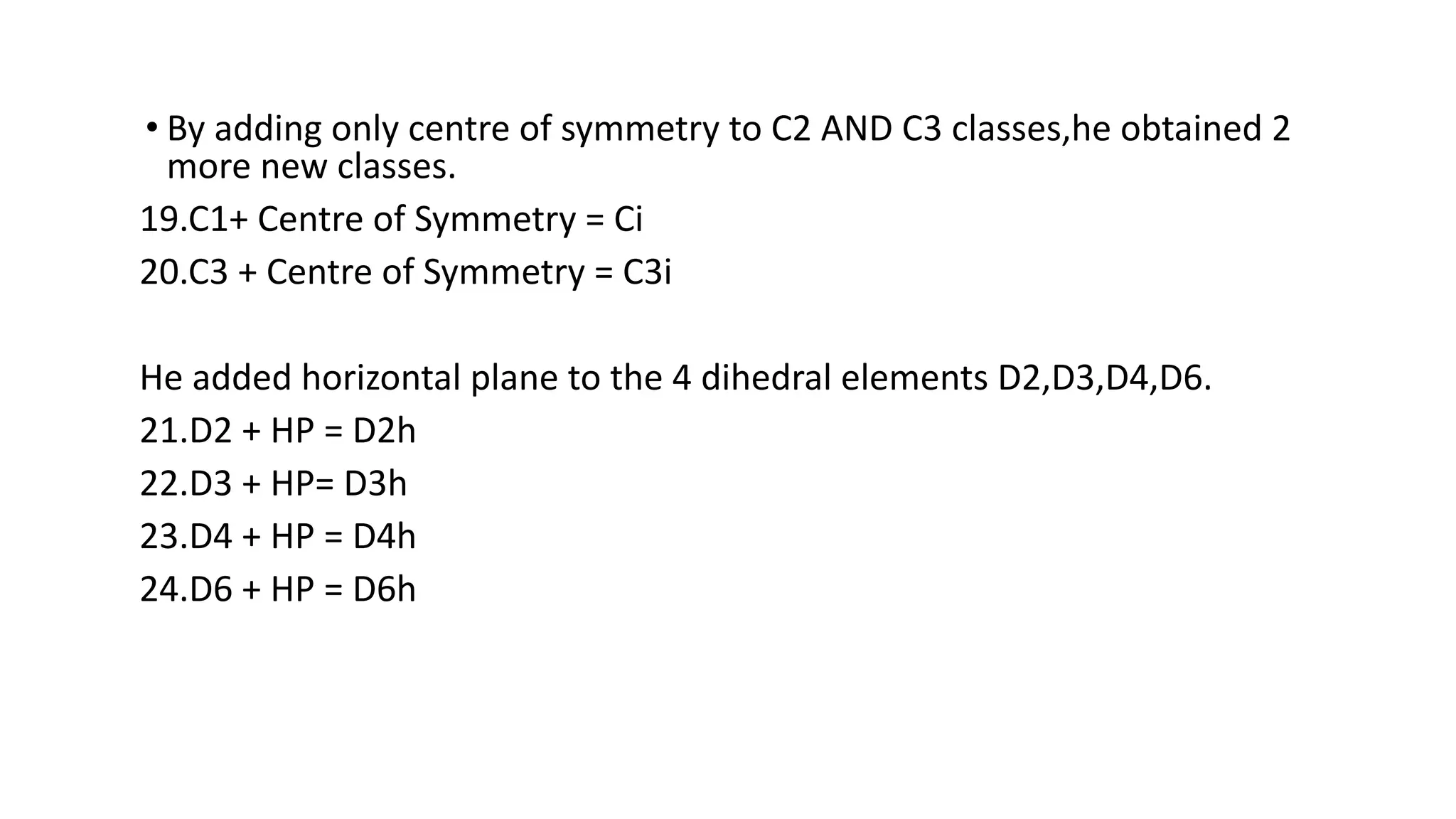 Crystal notation - HM symbol and Schoenflies notation | PDF