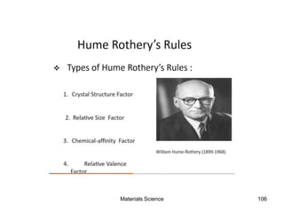 Materials Science 106
 