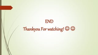 END
Thankyou For watching!  
 