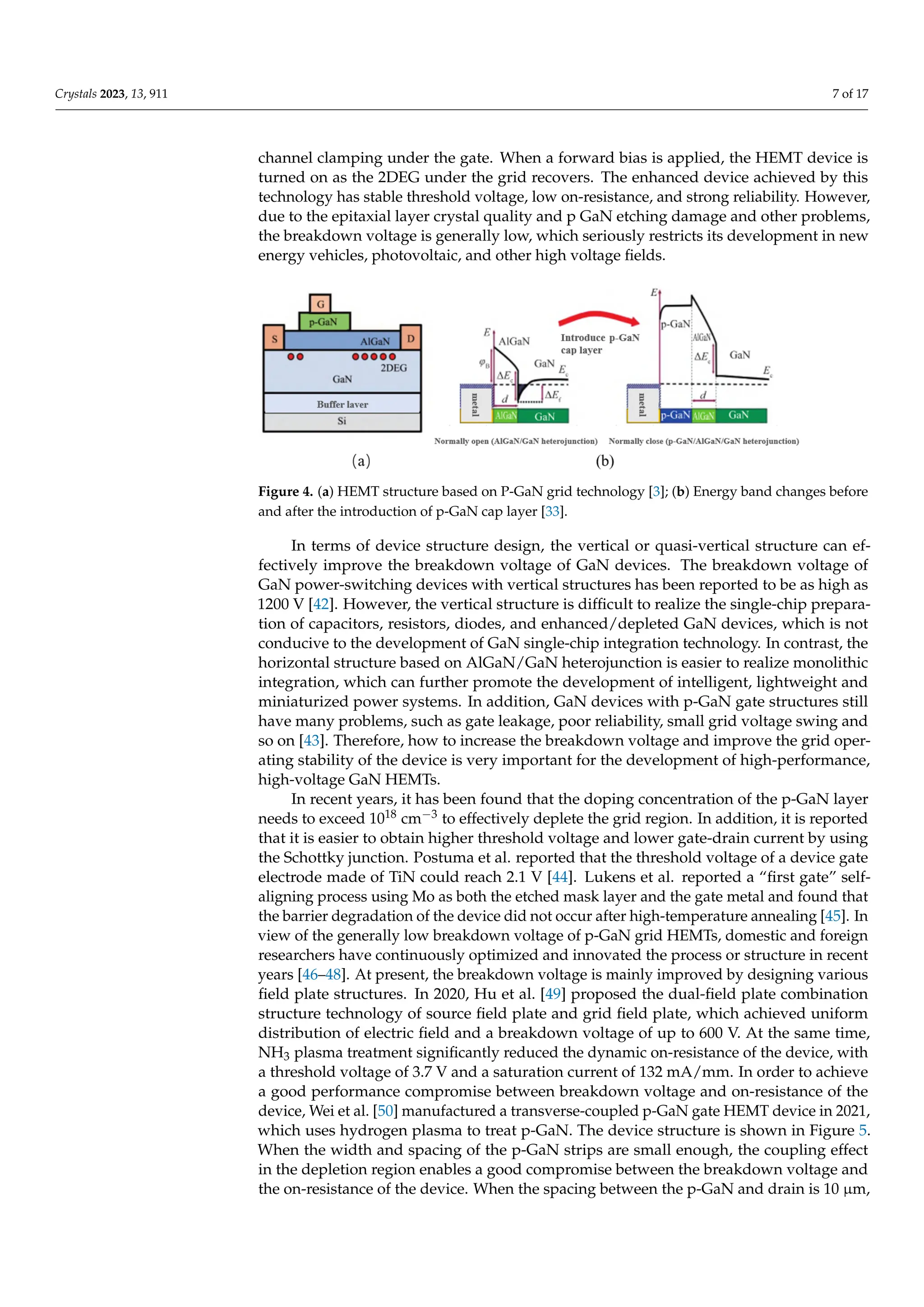 Research progress and development projpects of enhance Gan HEMTs | PDF