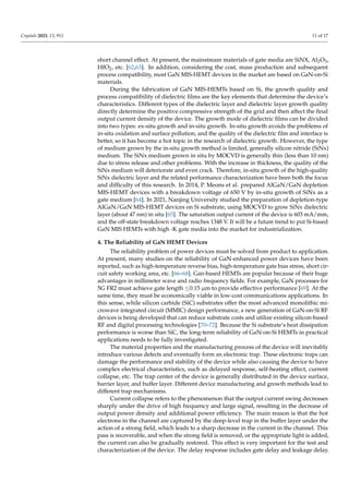 Research progress and development projpects of enhance Gan HEMTs | PDF