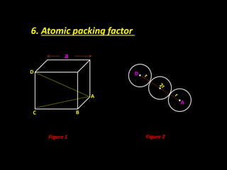 Crystal structure | PPTX