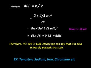 Crystal structure | PPTX