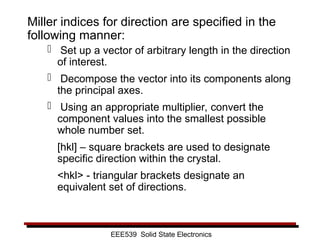 Specific Direction Science atomic structure in a crystal and different kind of crystal | PPT