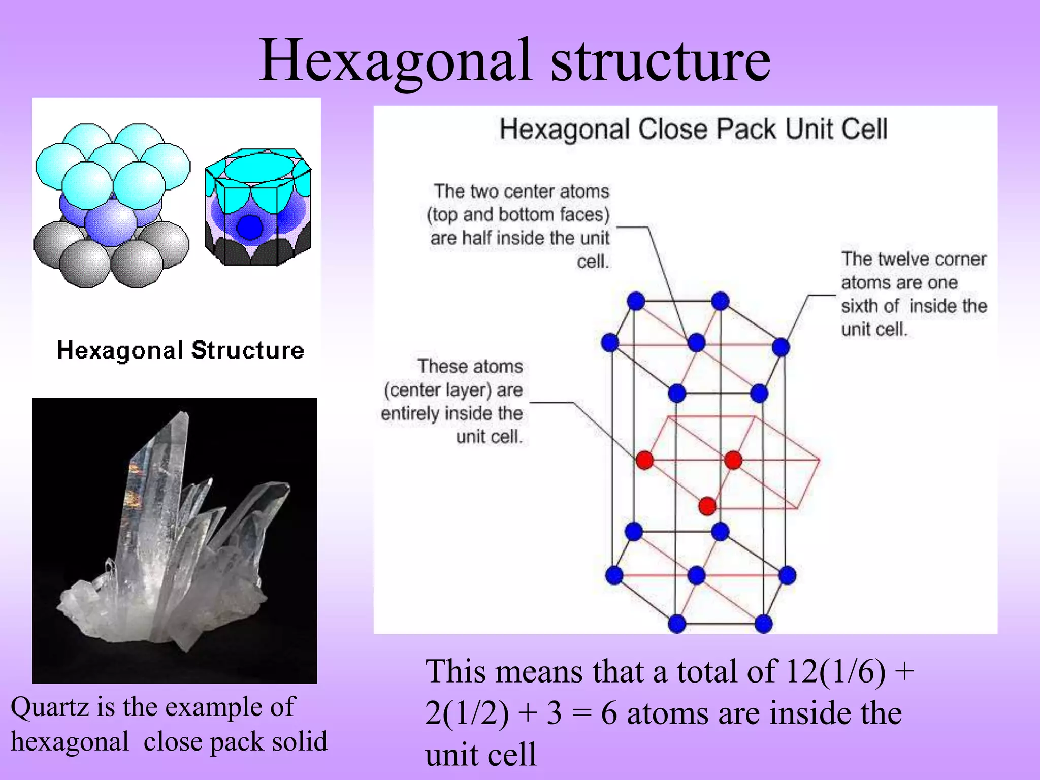 Crystal structure | PPTX | Chemistry | Science