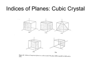 Crystal structure | PPTX