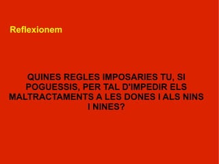 Quins factors hauria de tenir en compte un govern abans d'autoritzar la fabricació d'un robot que substitueixi els obrers industrials, els miners i els treballadors del camp? Quins factors cal tenir en compte en triar la marca de calçat esportiu? Considerar tots els factors necessaris per organitzar el viatge de fi de curs. Reflexionem i escrivim 
