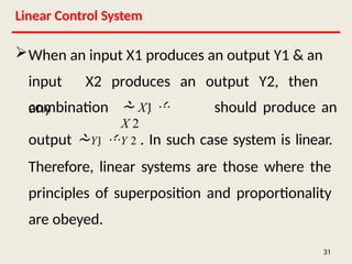 Control systems in electrical engineering | PPTX