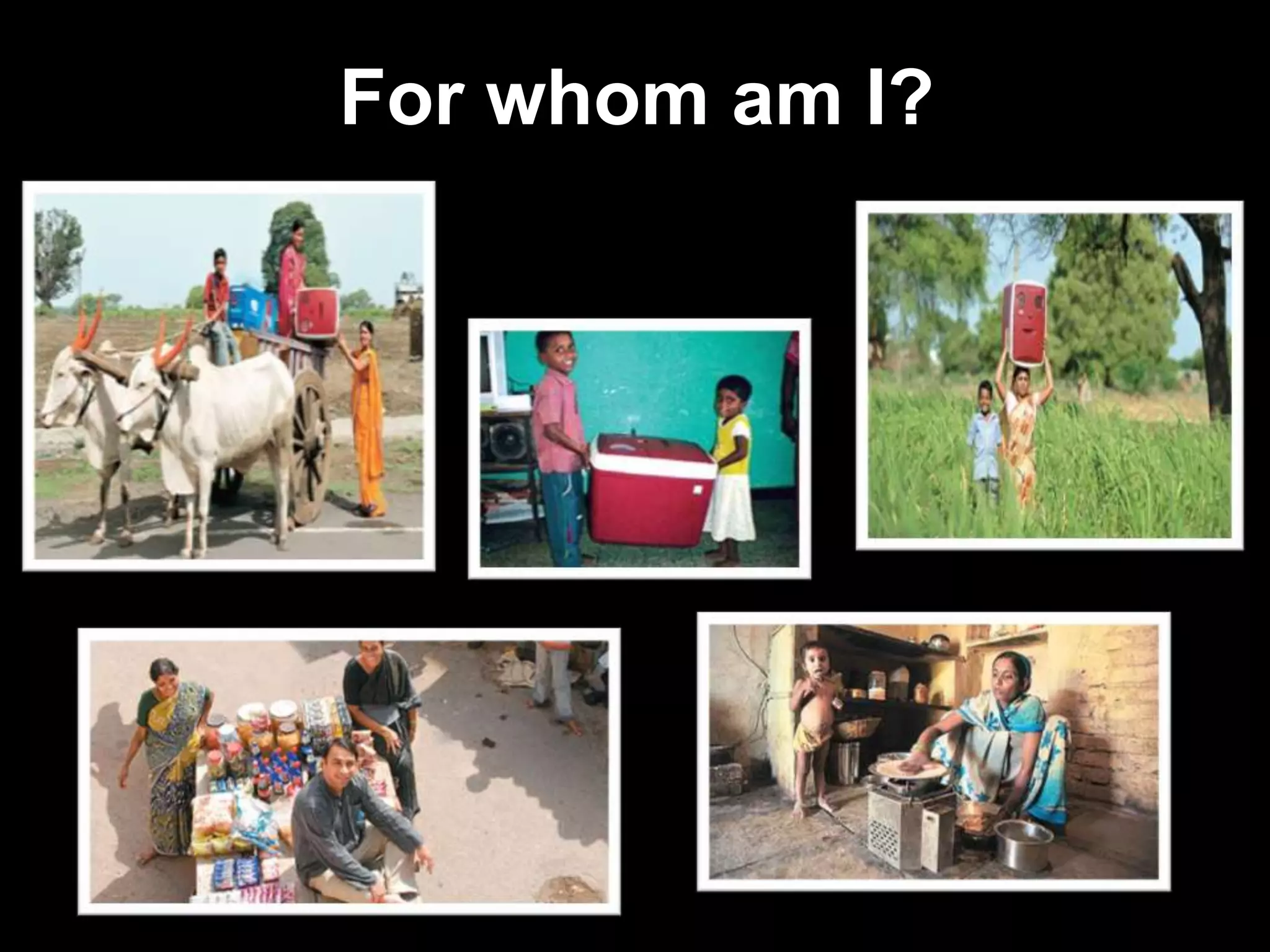 For whom am I?

 
