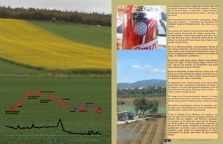 TÍTOL V xcdfgr
2014 - CAMINO VASCO INTERIOR 2014 - CAMINO VASCO INTERIOR
SANTO DOMINGO
DE LA CALZADA
LA PUEBLA DE
ARGANZÓN
VITORIA-GASTEIZ
SALVATIERRA-
AGURAIN
ZEGAMA
Hernani
Tolosa
Irun
HARO
ANDOAIN
La preparació ha estat llarga però desacurada. No
començo a parlar-ne fins a finals de gener o febrer.
En JL ha de valorar el calendari i, quan finalment
es decideix, ja som a darrers de març. I diu que no
pot venir.
M’he plantejat diferents camins -portuguès, arago-
nès, basc interior...- i finalment em decideixo pel
CAMINO VASCO INTERIOR (CVI= 106, dirien els ro-
mans).
Les causes de l’elecció són que té la mida justa (7-9
dies), sembla assequible tot i alguns desnivells... i
és fàcil arribar i tornar dels extrems. Accedir a Irun
és més fàcil que anar a Somport; tornar de St. Do-
mingo és més senzill que tornar des d’algun punt
entre Lisboa o Porto.
Ni JL ni altres possibles acompanyants. Quedo jo
sol. Doncs endavant. Cal encaixar la data entre set-
mana santa i els compromisos laborals de maig. Hi
ha sort i queda una setmana a l’entorn del primer de
maig. El sindicat em perdonarà.
M’ho prenc amb molta calma. Massa. Vaig deixant
coses per lligar. Al final cometo alguns errors ton-
tos, com ara no prendre un portamines com cada
any o deixar-me el gorro d’hivern.
Surto el divendres al matí amb tot l’equip cap a la
feina, no hi haurà temps per passar per casa a reco-
llir. M’adono que tinc fred al clatell: porta’m el gorro
a l’estació si em véns a acomiadar.
Puntualment a les 15:30 tocades surt el tren. M’ha
tocat taula (bé) i passadís (malament). Em poso a
la finestra i la noia (Saragossa-Pamplona) no hi té
inconvenient (es passa el temps amb la tablet i el
mòbil, mirant una pel·lícula).
El viatge no es fa excessivament llarg tot i la dieta
de cervesa (2,40 euros i calenta!), els bocates i ave-
llanes que jo porto. Primeres notes, primeres fotos.
Reconèixer els paisatges mentre és possible, gau-
dir dels nous (els Monegros no són el mateix ara a
la tarda que a l’alba, com l’any passat).
Truco a l’alberg d’Irun. Respon una senyora, em
que diu que no pot reservar-me plaça, però que em
posarà amb els catalans...(del Prat de Llobregat).
La senyora no ha entès que truco des de Saragos-
sa. Quan arribo, tres hores més tard, s’excusa: ha
donat el llit a altres i m’ofereix el soterrani (si em
sembla bé; no té altra cosa). L’alberg és aprop de
l’estació: quan arribo a la cantonada ja es veuen
caminaires a la porta i em criden: és aquí, escales
amunt.
2 32 3
 