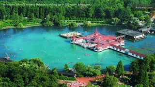 The longest lake of Europe is Balaton stretching up to 592 square kilometers. 
 