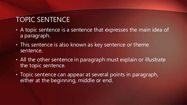Paragraph Writing