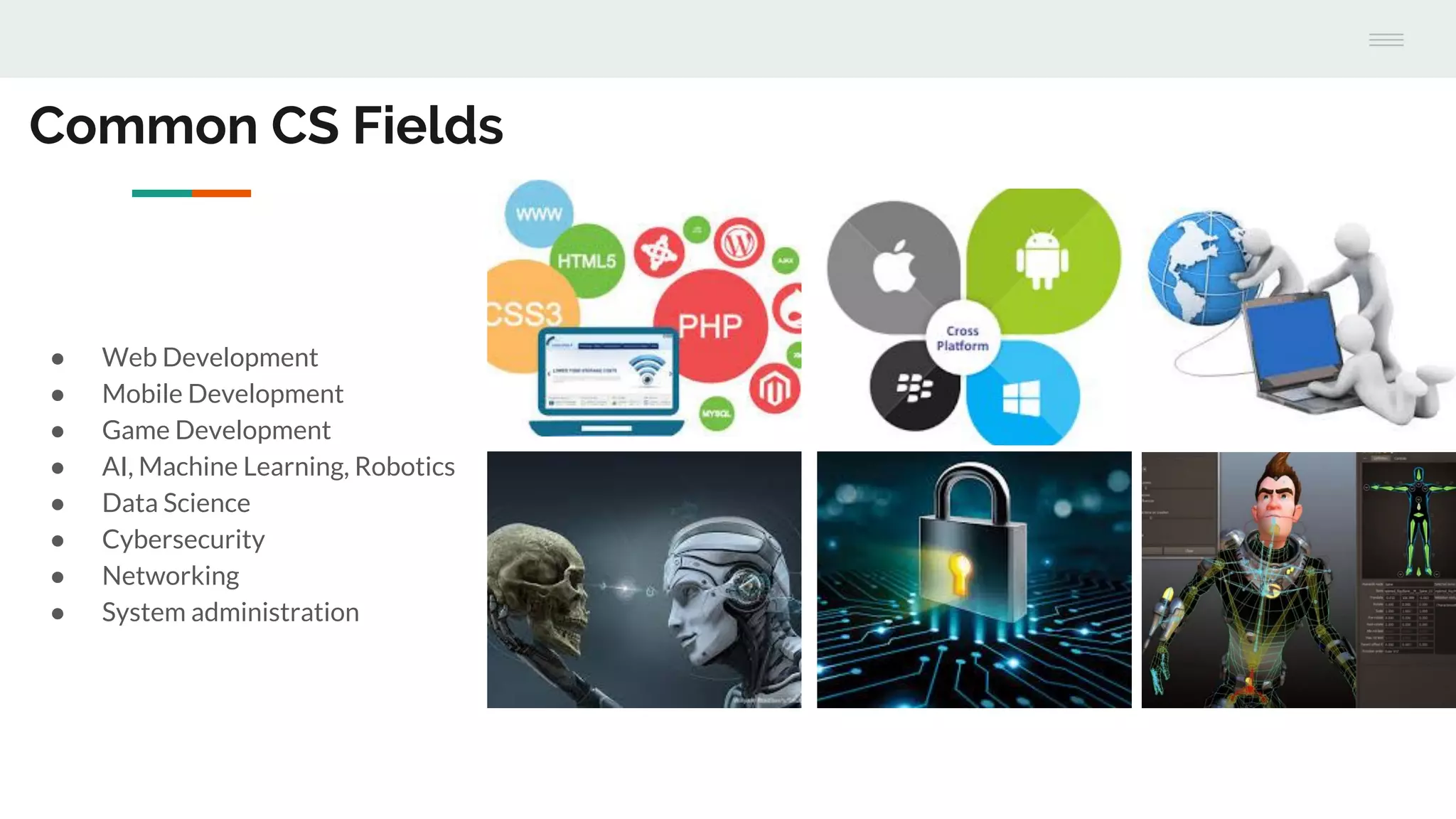 Introduction to Computer Science Department | PPT