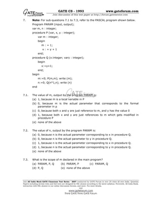 Gate-Cs 1993 | PDF
