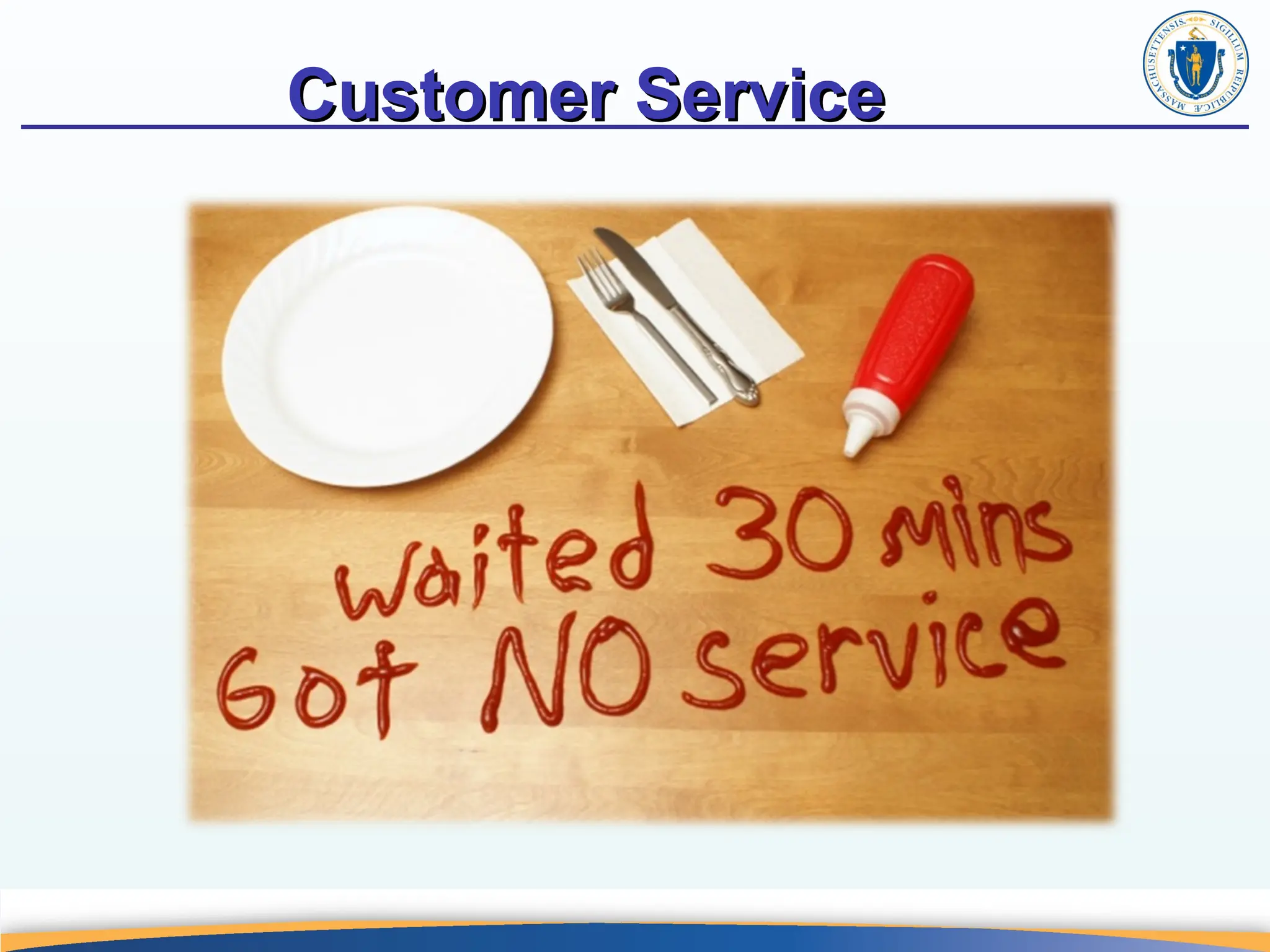 Customer Service
Customer Service
 