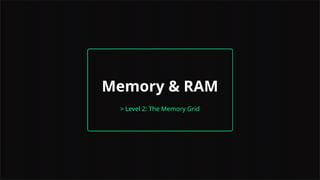 Memory & RAM
> Level 2: The Memory Grid
 