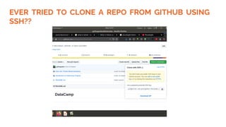 EVER TRIED TO CLONE A REPO FROM GITHUB USING
SSH??
 