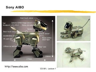 Sony AIBO http://www.aibo.com 