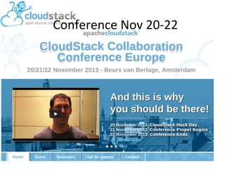 Conference Nov 20-22

 