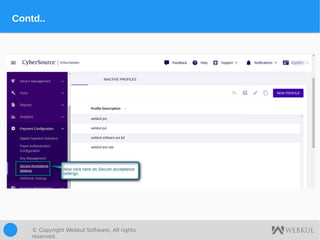 © Copyright Webkul Software, All rights
reserved.
Contd..
 