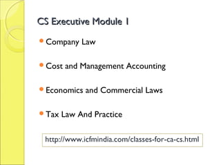 CS Classes In Delhi | PPT | Business | Business and Finance
